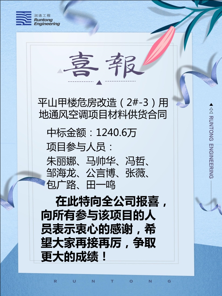 喜報(bào)?。?！